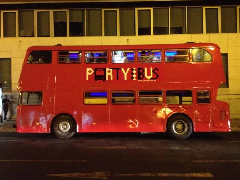 Autobus per feste Lisbona